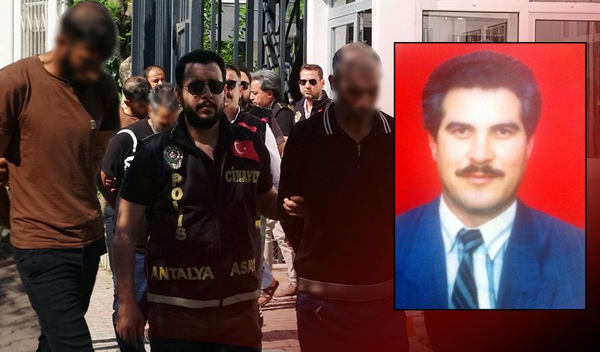 Antalya'da 12 yıl sonra aydınlatılan cinayetin şüphelileri adliyede!