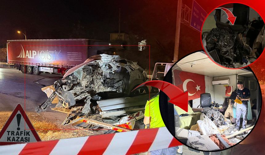 Antalya'da feci kaza: Kopan motor işçi barakasına uçtu, sürücü ağır yaralı!
