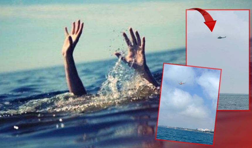 Antalya'da endişeli bekleyiş: Denizde kaybolan genç 4 gündür aranıyor!