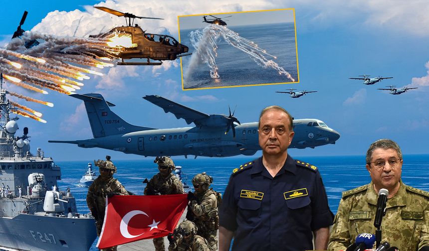 Antalya Körfezi’nde güç gösterisi: Genelkurmay Başkanı Bayraktaroğlu’ndan TSK mesajı
