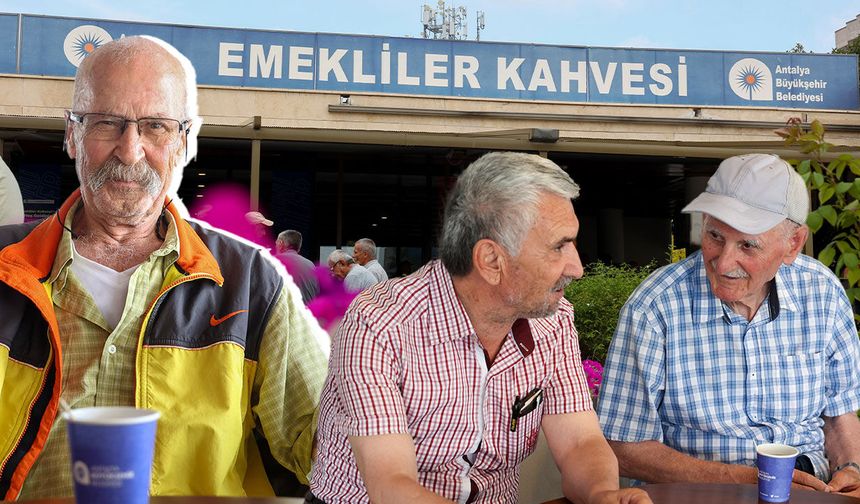 Antalya'da emeklilerin ikinci adresi oldu: Ücretsiz çay ve kütüphane hizmeti!