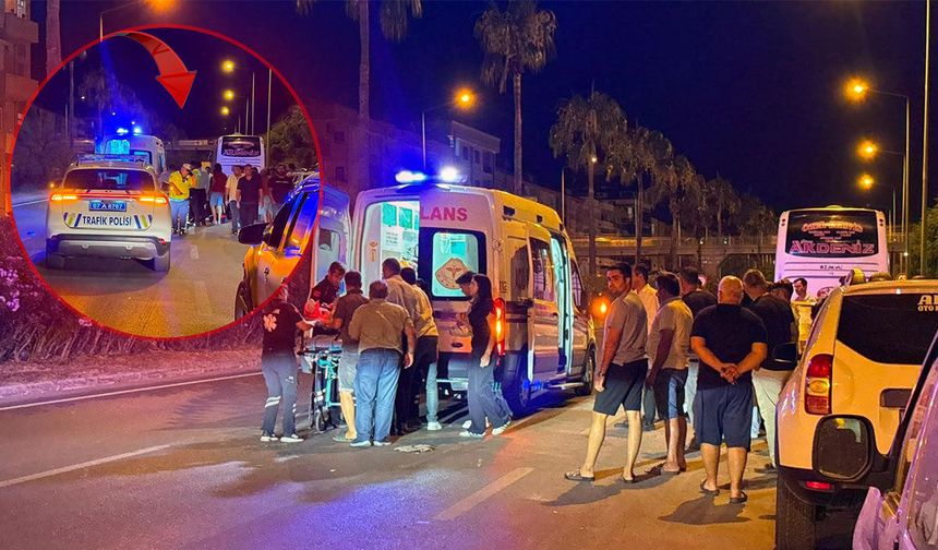 Antalya'da korkutan kaza: 1 kişi yaralandı