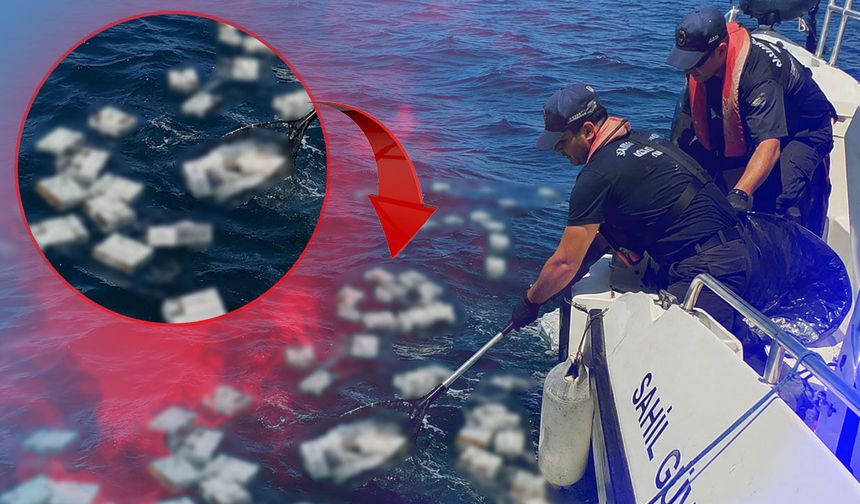 Antalya'da denize atılan paketlerin sırrı çözüldü: Soruşturma başlatıldı!
