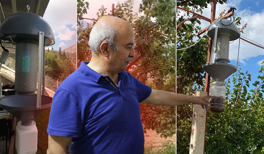 Antalya'da ezber bozan buluş: Zararlılara karşı ışık tuzağı sistemi geliştirdiler