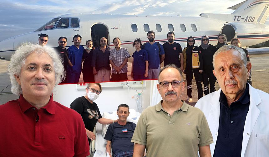 Konya'dan Antalya'ya umut yolculuğu: 4 hastaya hayat verdi