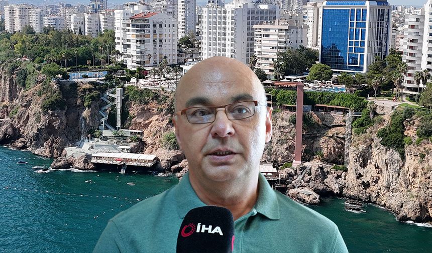 Antalya falezleri için endişelendiren açıklama: "Bu gidişle 50 metrede bir asansör görebiliriz"