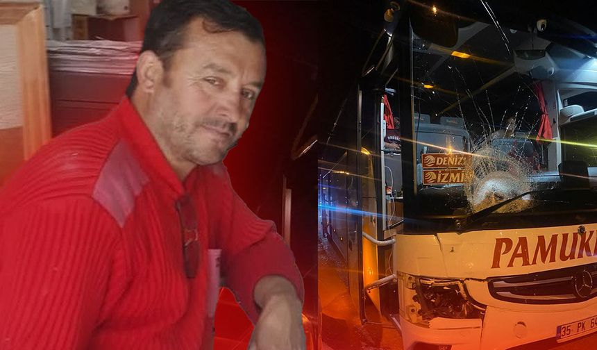 Antalya'da feci kaza: Yolcu otobüsünün çarptığı yaya hayatını kaybetti