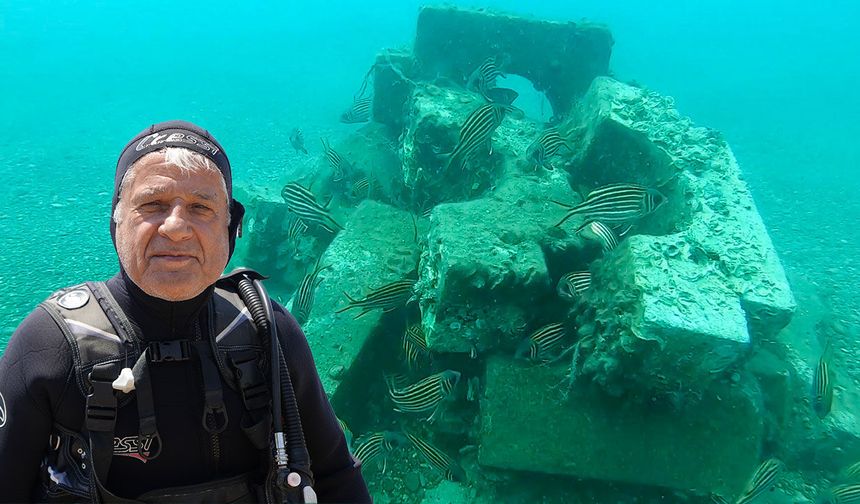 Antalya'da beton ağırlıklar deniz yaşamını canlandırdı
