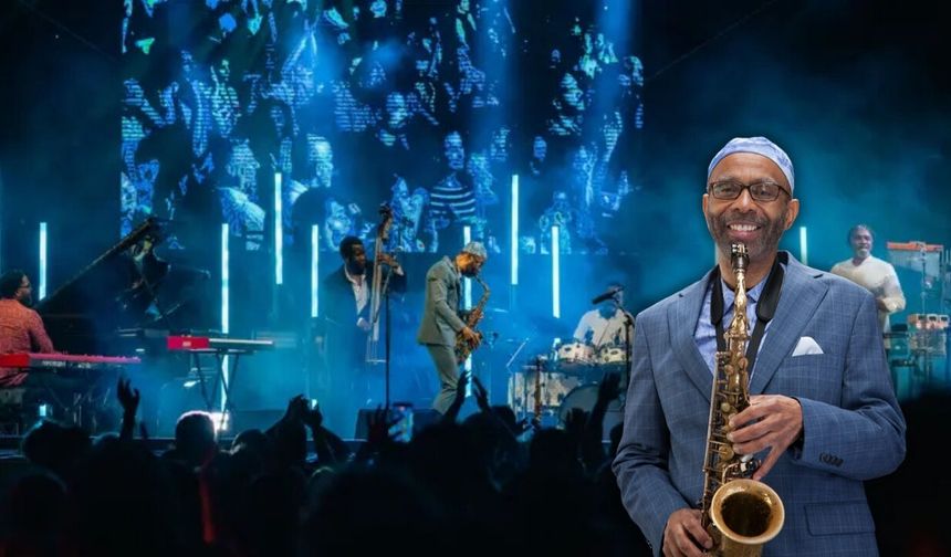 Grammy ödüllü Kenny Garrett, Antalya'da sahne aldı!