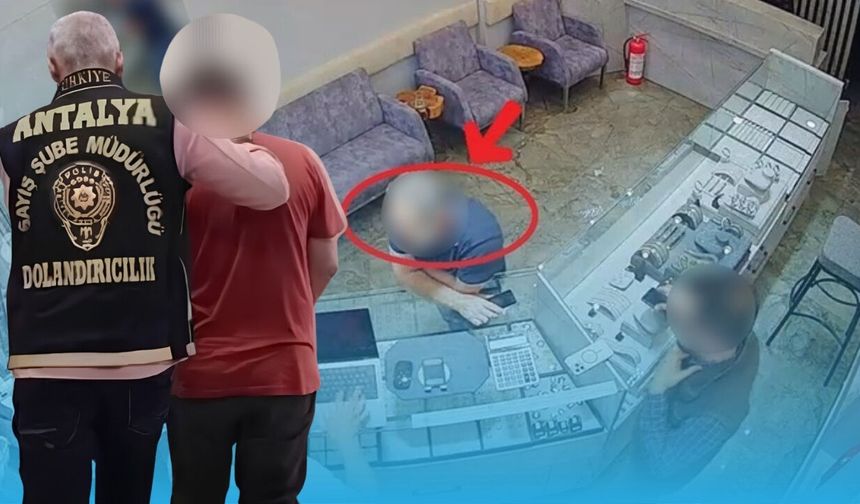 Antalya'da sahte altınla kandırmaya çalıştı! Şüpheli cezaevinde