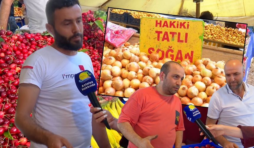 Antalya'da patatesi çamur, soğanı sel vurdu! Fiyatlar cep yaktı