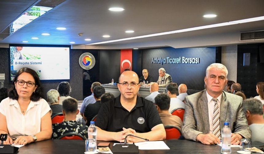 Tarımda dijital dönemin kapısı Antalya'da aralandı