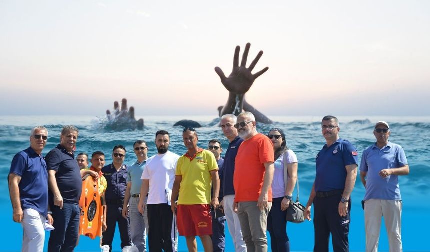 Antalya sahillerinde sıkı denetim! Boğulma vakalarına karşı önlem