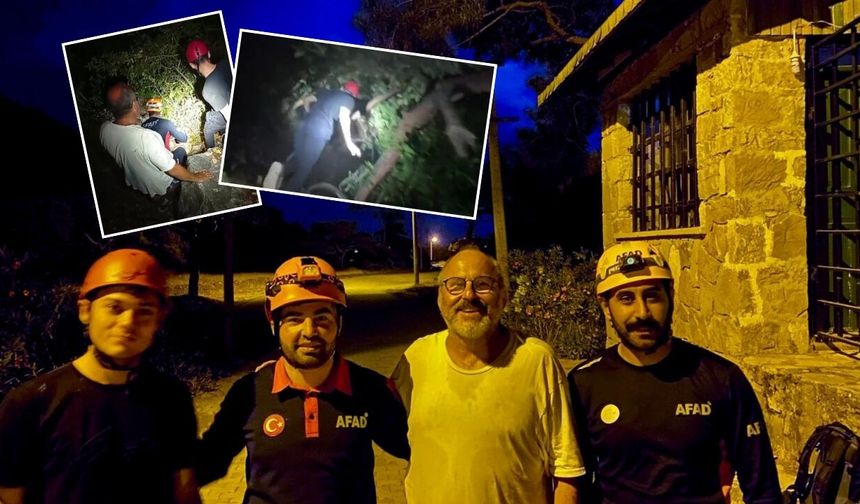 Antalya'da ormanda kaybolan Alman turist için ekipler seferber oldu