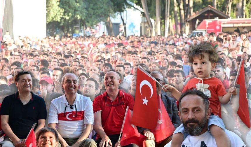 Antalya Dokumapark'ta Milli Heyecan!