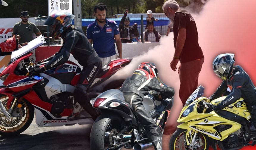 Antalya'da Türkiye Motodrag Şampiyonası başladı!