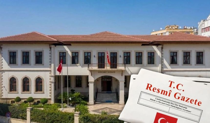 Resmi Gazete'de yayımlandı: Antalya'da görev yerleri değişti!