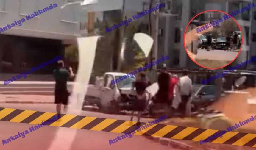 Antalya'da feci kaza: 1 kişi hayatını kaybetti!