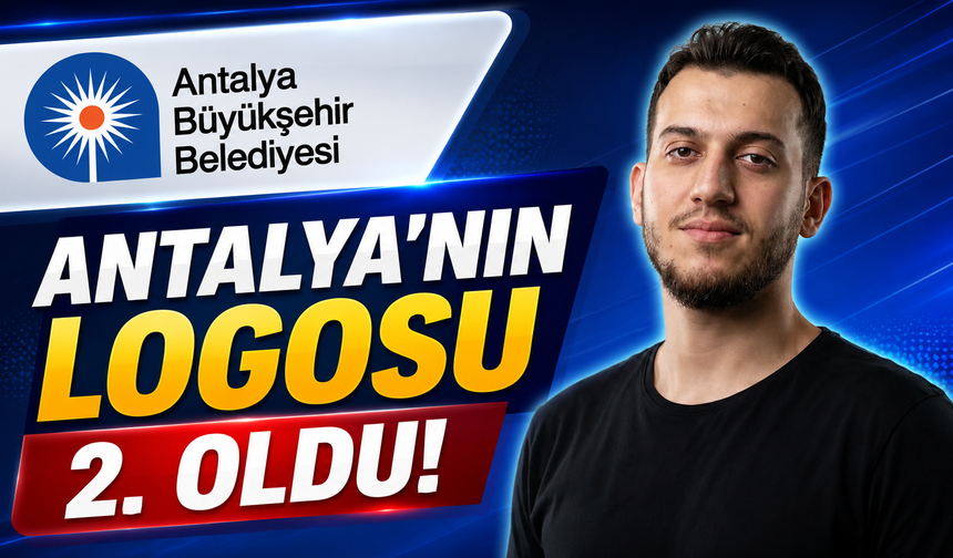 Antalya'nın logosunu Türkiye'nin en iyileri arasında 2'nci sıraya koydu!