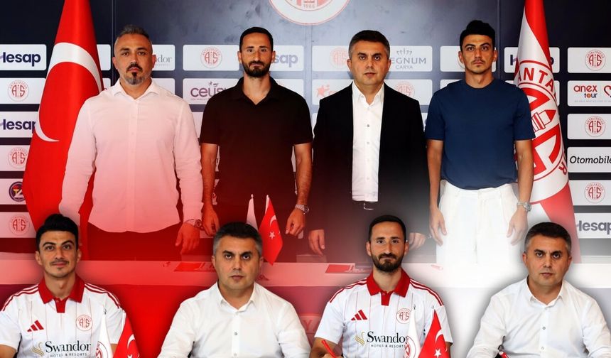 Antalyaspor'da aynı anda iki imza!