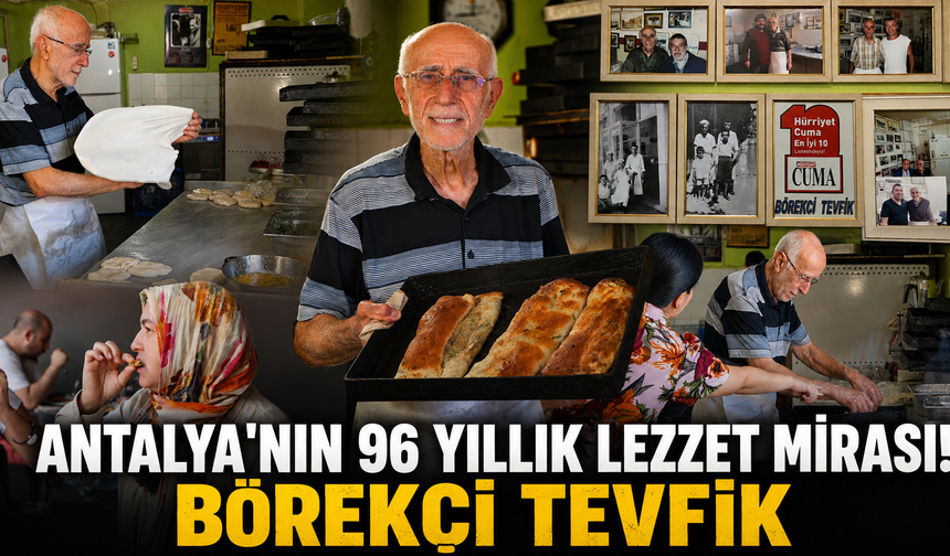 Antalya'nın 96 yıllık lezzet mirası! 81 yaşında her sabah tezgahın başında