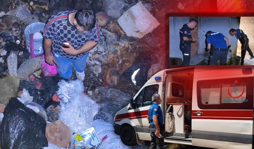 Antalya'da ihtiyaç gidermek isterken 4 metrelik kuyuya düştü!