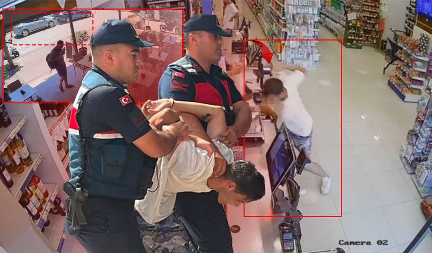Antalya'da şok olay: Marketi soydu, içinde çocuk bulunan otomobili kaçırdı!