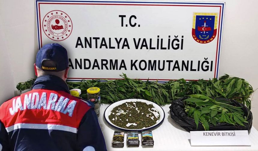 Antalya'da uyuşturucu operasyonu: 2 şüpheli tutuklandı!