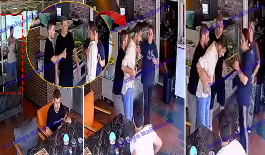 Antalya'da Heimlich manevrasıyla müşterinin hayatını kurtardı!