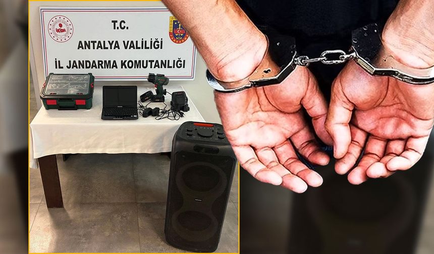 Antalya'da 6 iş yerinde hırsızlık: Şüpheli JASAT operasyonuyla yakalandı