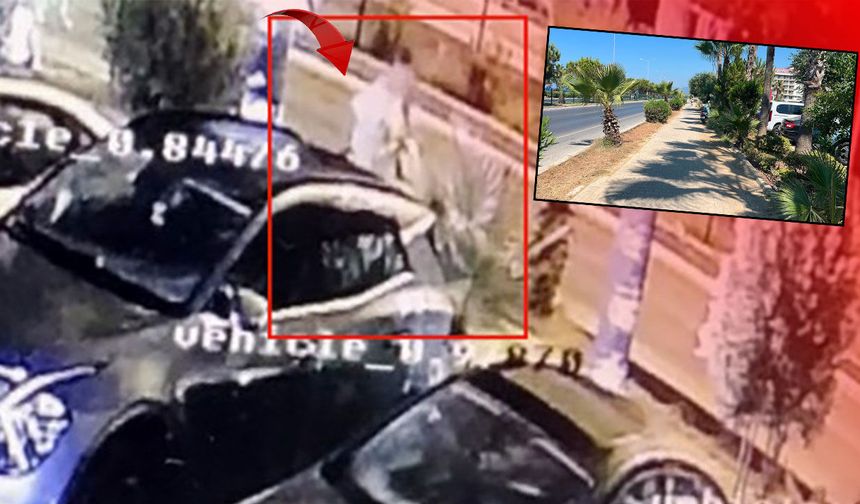 Antalya'da motosiklet hırsızlığı kamerada! Şüpheli her yerde aranıyor