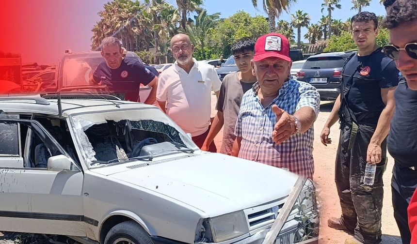 Antalya'da akılalmaz olay: Park ettiği aracını yanmış halde buldu!