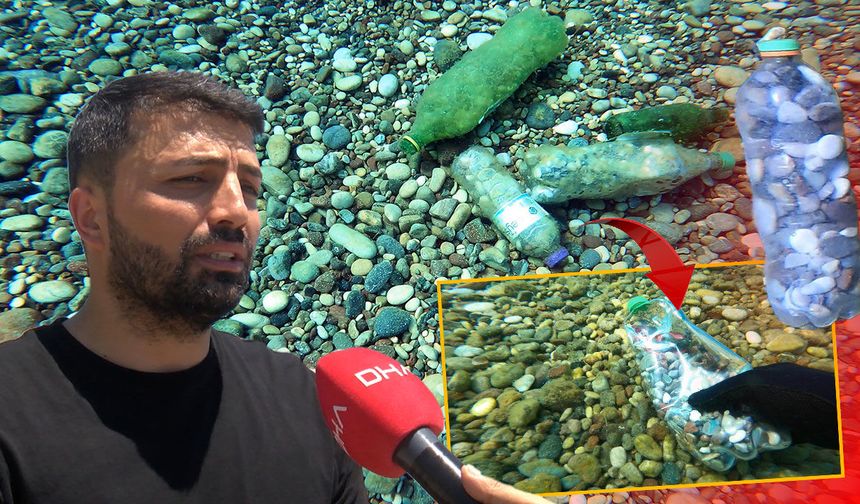 Antalya'da denizden çıkanlar pes dedirtti!