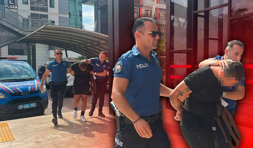 Antalya'da komşusuyla tartışırken polise hakaret etti: Gözaltına alındı