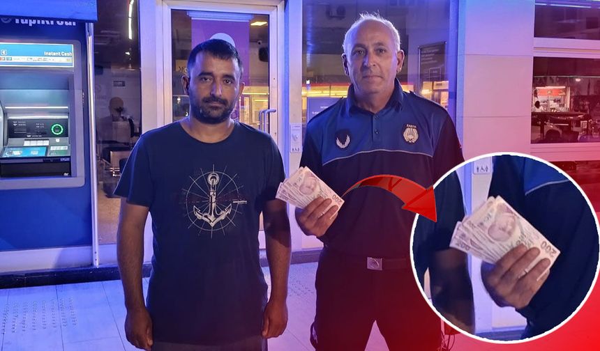 Antalya'da ATM'de unutulan parayı teslim etti: Sahibi için çağrı yapıldı!