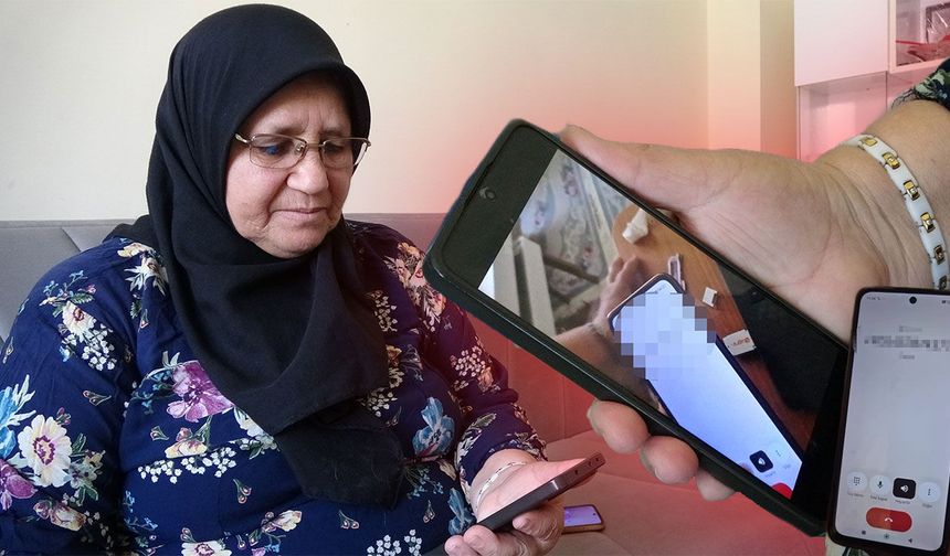 Antalya'da telefon dolandırıcılığı girişimi kamerada: Yaşlı kadını kızı kurtardı!