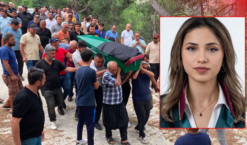 Antalya yolunda ölümlü kaza: 24 yaşındaki avukat son yolculuğuna uğurlandı!