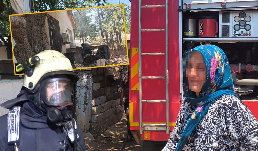 Antalya'da uzaklaştırma kararını öğrenince evi ateşe verdi! Eşi gözyaşlarına boğuldu