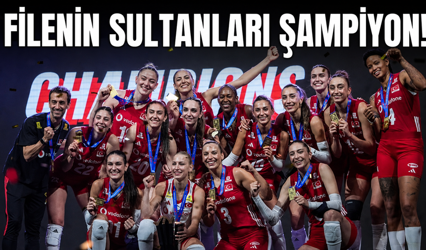 Filenin Sultanları Milletler Ligi şampiyonu oldu!