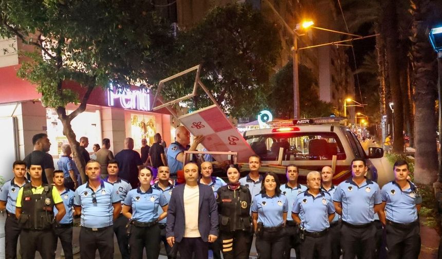 Antalya merkezde dev zabıta denetimi: İşgale son
