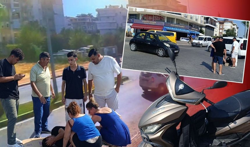 Antalya'da kazaya karışan yolcu, gazeteciyi polisle tehdit etti