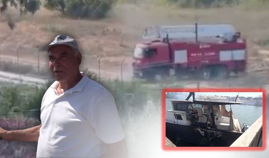 Antalya'da sera yakınındaki yangın bakın neden çıkmış!