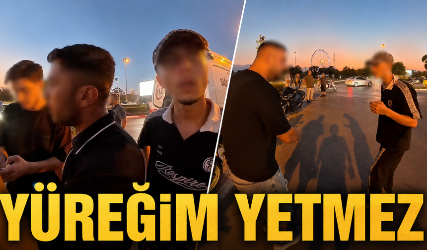 Antalya'da kaza sonrası bıçak çekti "Bu bıçağı vurmaya yüreğim yetmez"
