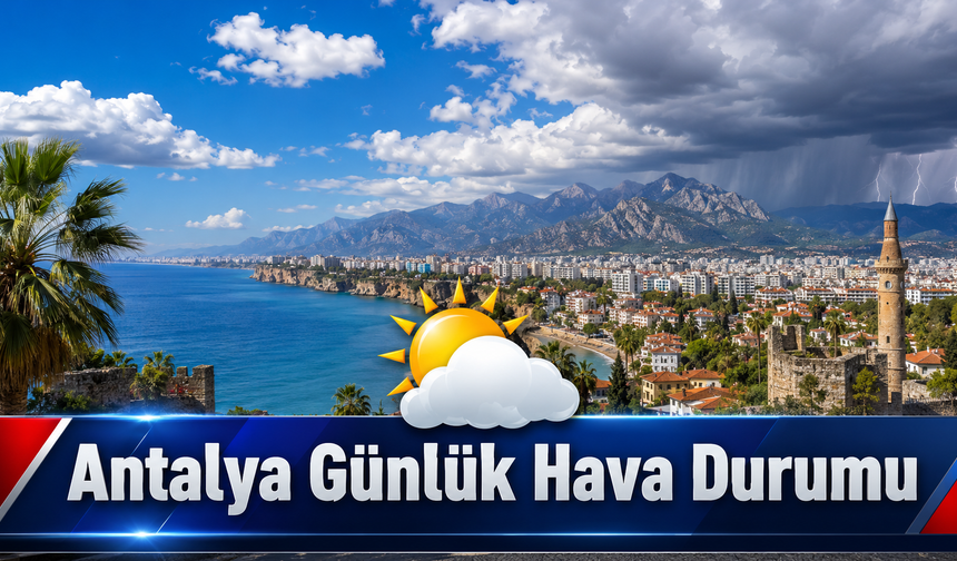 Antalya günlük hava durumu - 14.08.2026