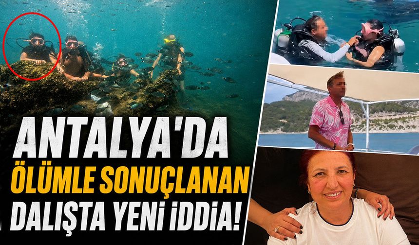 Antalya'da ölümle sonuçlanan dalışın ardından şok iddia: Belgesi iptal edildi, dalışa devam etti
