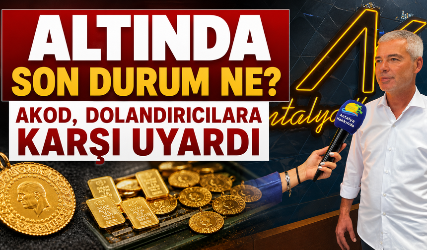 Altında son durum ne? AKOD, dolandırıcılara karşı uyardı