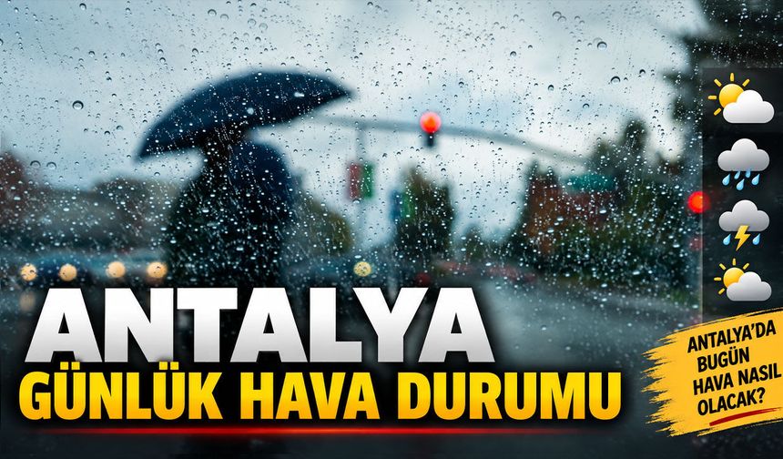Antalya günlük hava durumu - 17.09.2026