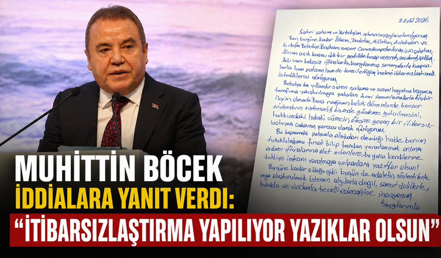 Muhittin Böcek iddialara yanıt verdi: "İtibarsızlaştırma yapılıyor yazıklar olsun"