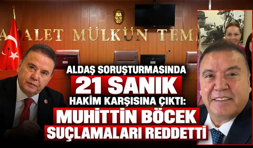 ALDAŞ soruşturmasında sanıklar hakim karşısına çıktı: Muhittin Böcek suçlamaları reddetti