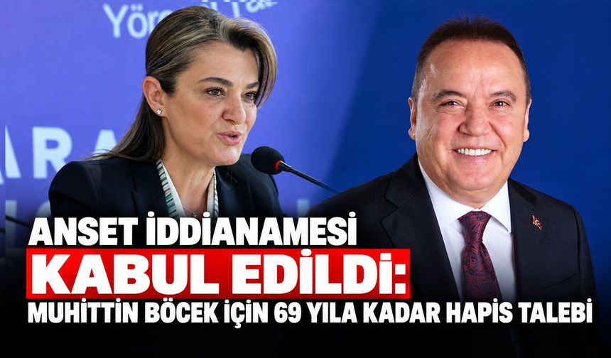 ANSET iddianamesi kabul edildi: Muhittin Böcek için 69 yıla kadar hapis talebi